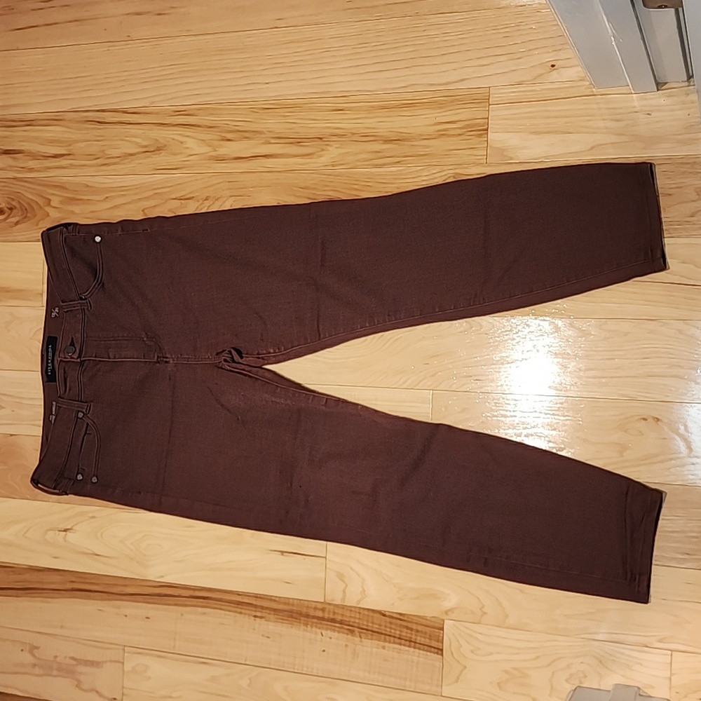 Maroon jeans